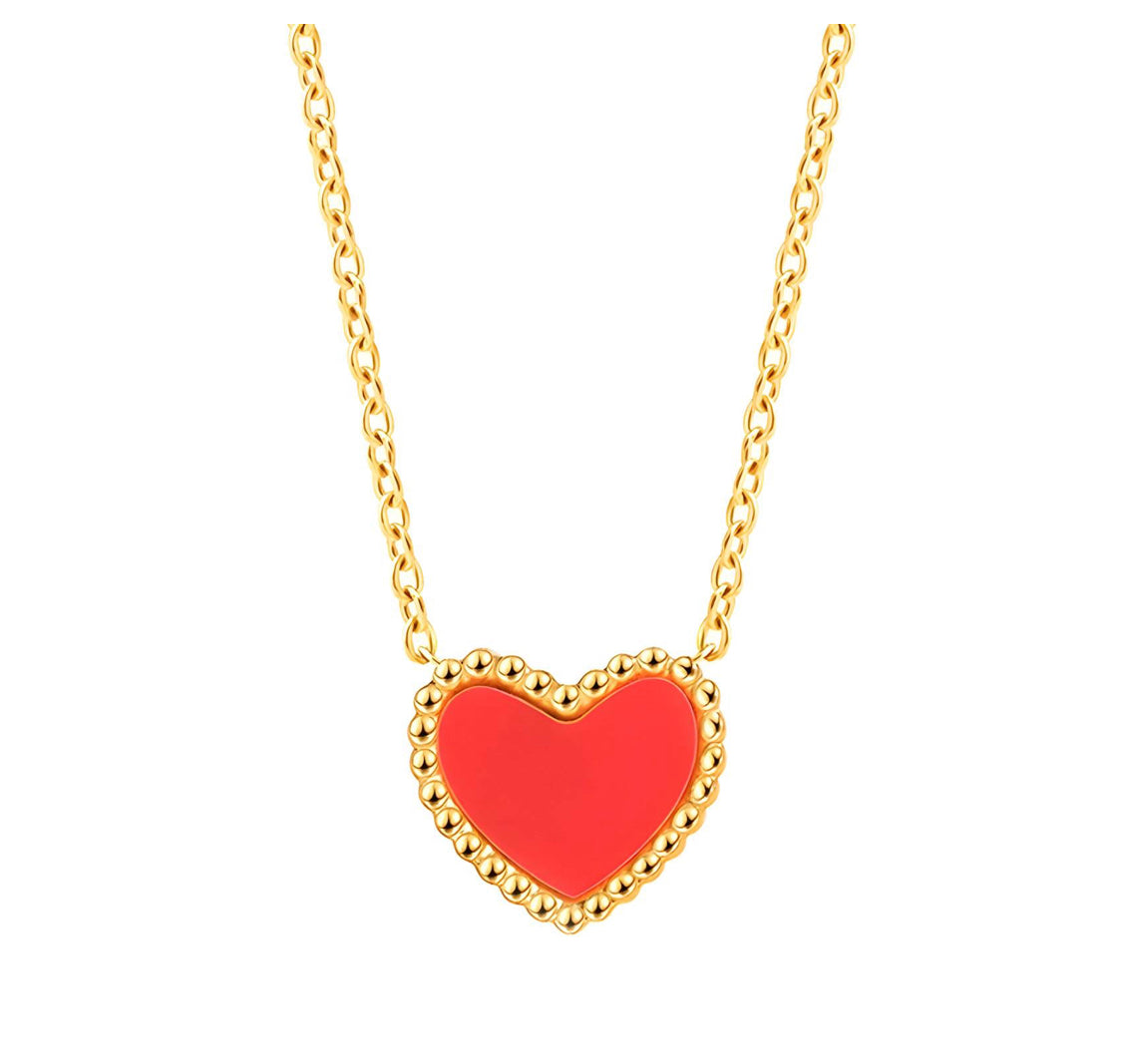 Red Heart Necklace, INTENSITY