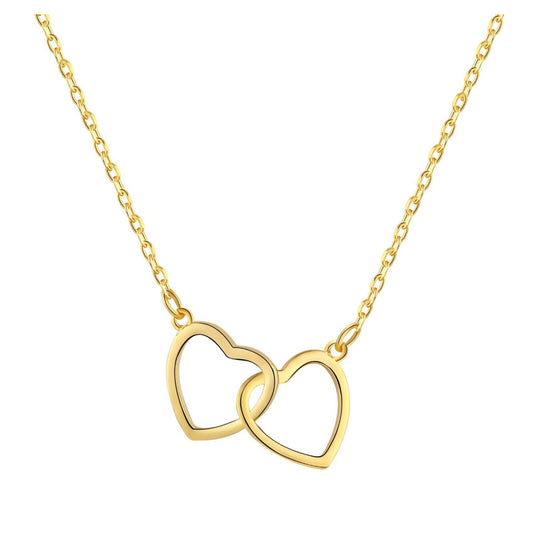 Double Heart Necklace, INTENSITY