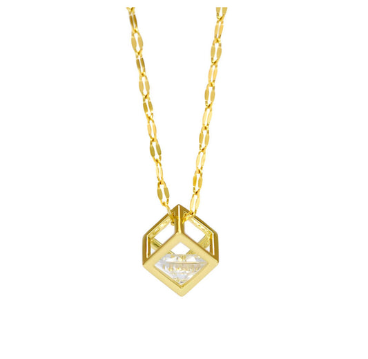 Diamond Cube Necklace, INTENSITY