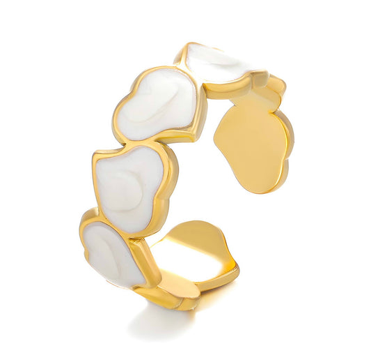 Marble Heart Finger Ring, Intensity