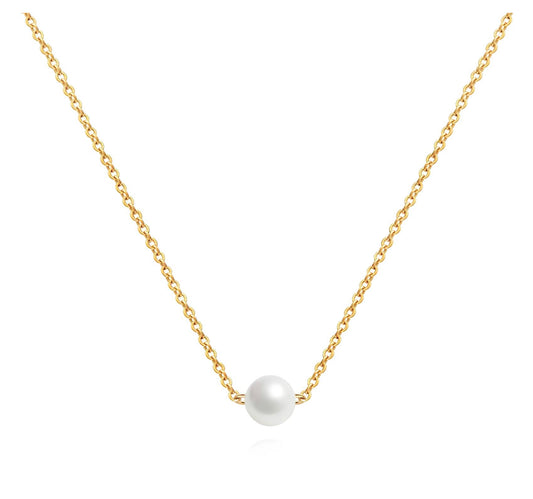 Dainty Pearl Necklace, INTENSITY