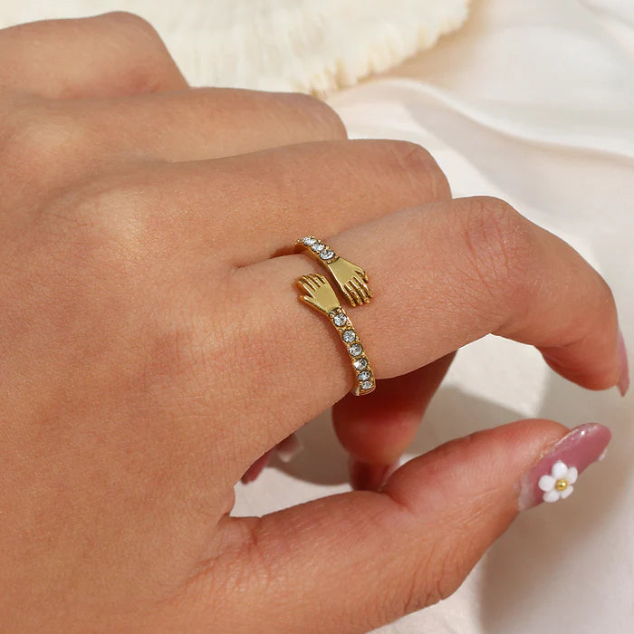 Minimalist Hand Ring