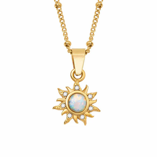 Vintage Sun Necklace